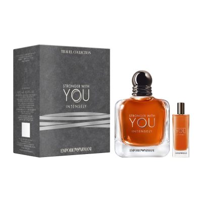 Armani Stronger With You Intensely EDP poklon set 100ml 10ml