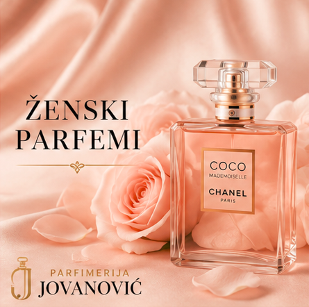 Ženski parfem i mirisne note u Parfimeriji Jovanović